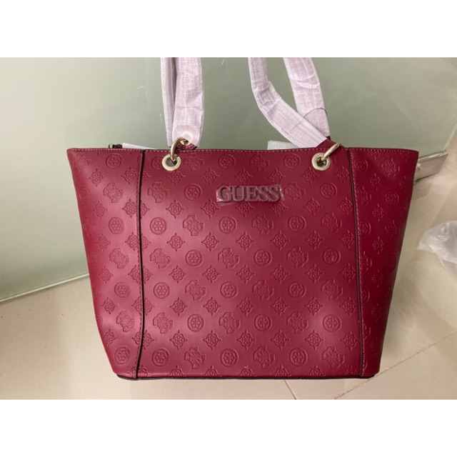 Guess Kamryn Logo Tote Bag Shopee Philippines