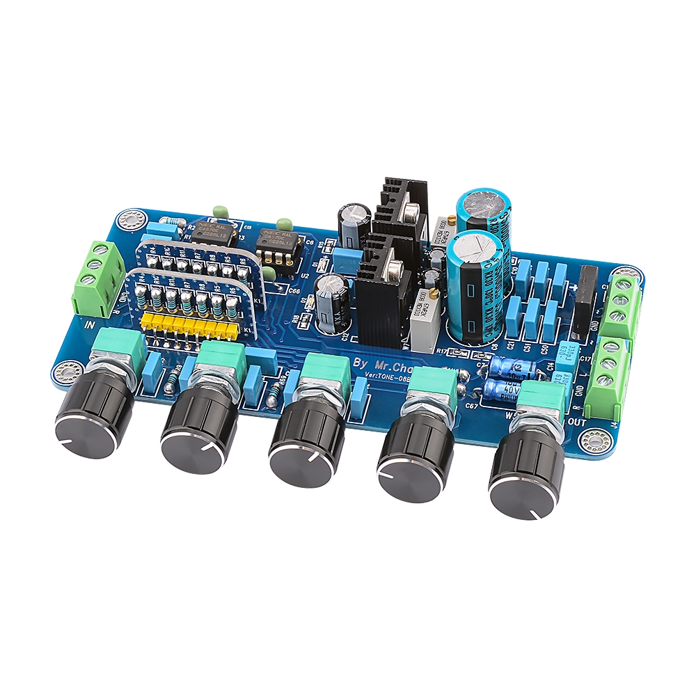 OPA2604 AD827JN OPAMP Stereo Preamp Preamplifier Volume Tone Control