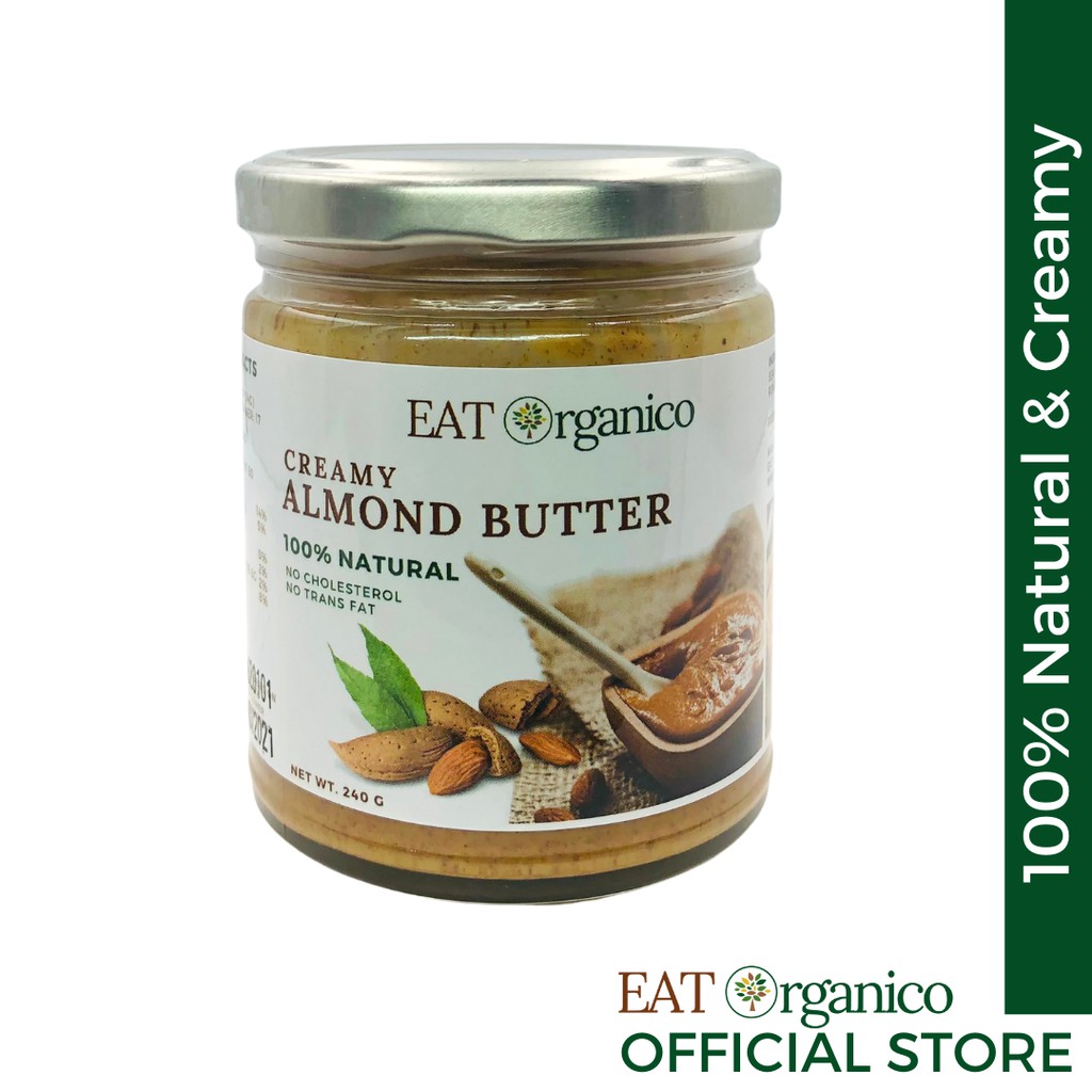 All Natural Almond Butter Low Carb Keto Friendly EAT ORGANICO