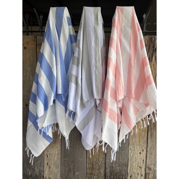 INABEL PLAIN WEAVE BIG STRIPES TOWEL | Shopee Philippines