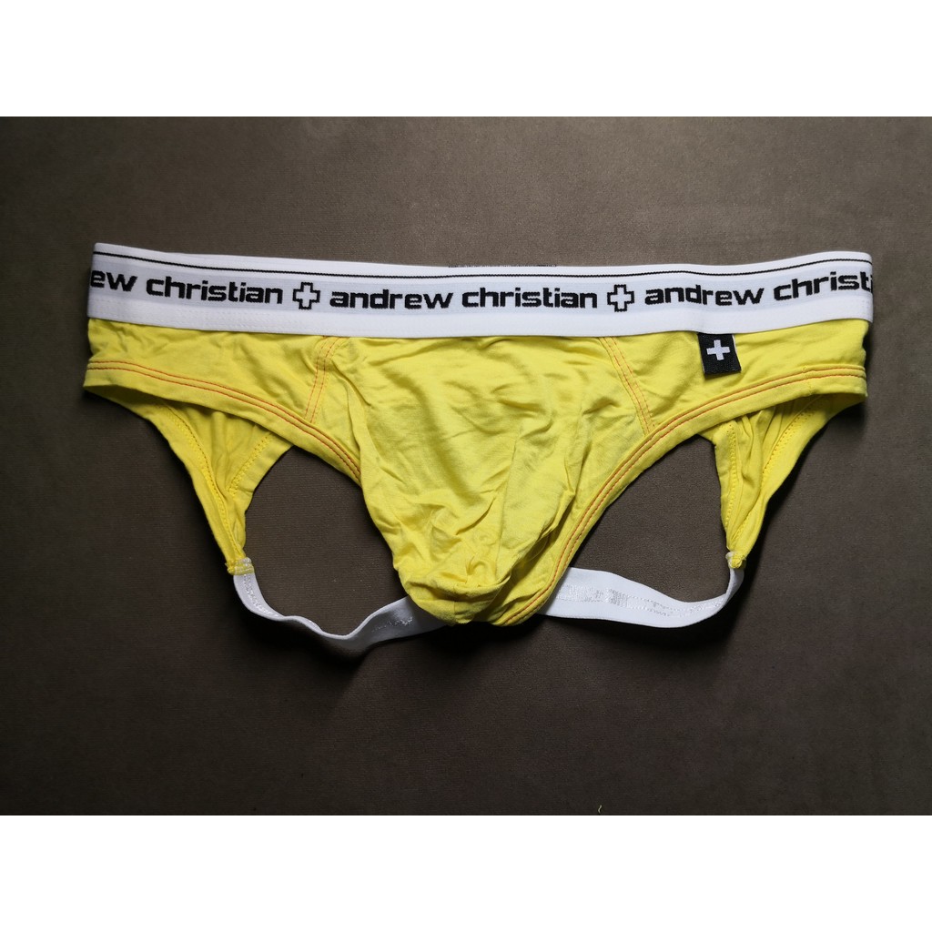 (Discreet Pack) Man Jock Strap Brief Jockstrap Men Sexy Bottomless