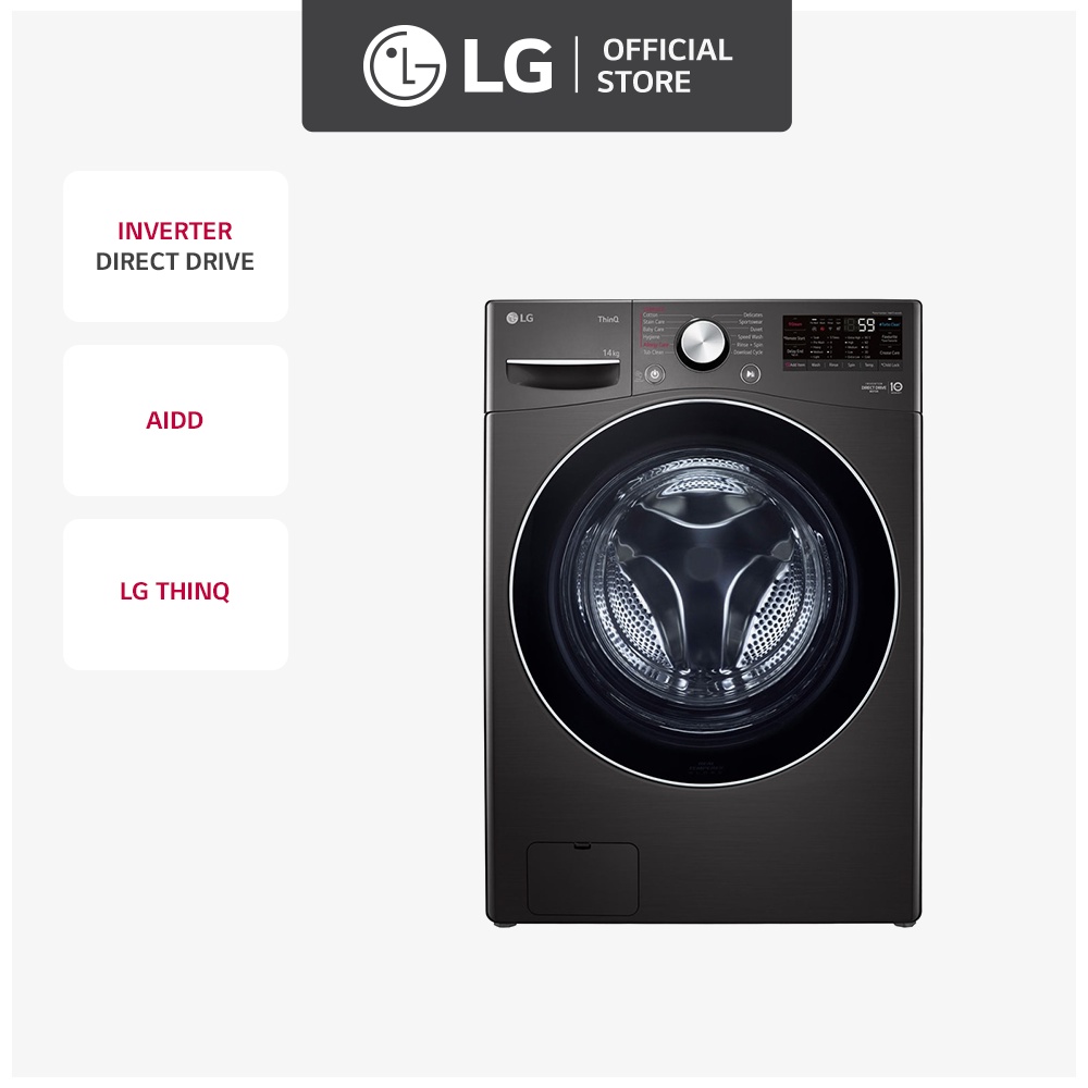 LG Washing Machine Direct Drive Front Load Washer 15 kg Wash 8kg Dryer