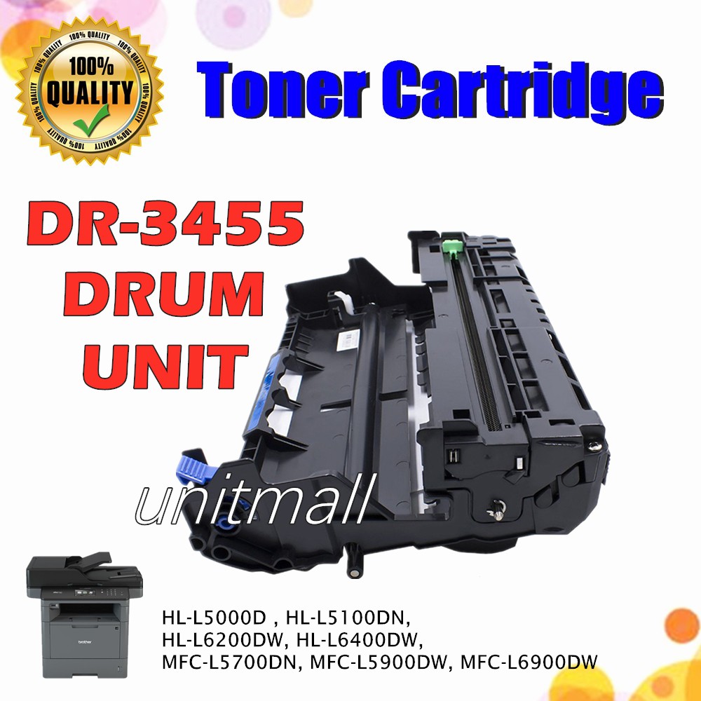 Brother compatible dr3455 dr3455 drum unit for L5900 L5100 L6900 HL