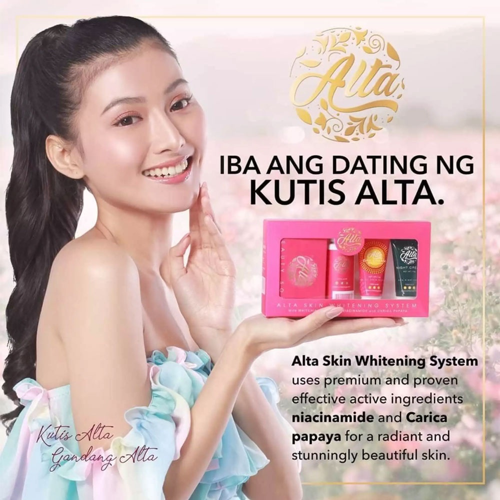 PrettyFab Alta Skin Whitening System Set Shopee Philippines