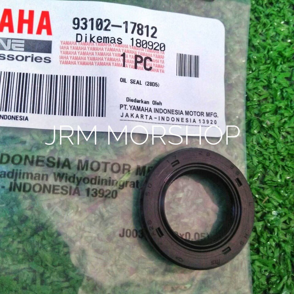 R10 B15 9310217812 primary gear oil seal MIO/FINO/SOUL/NOUVO Shopee