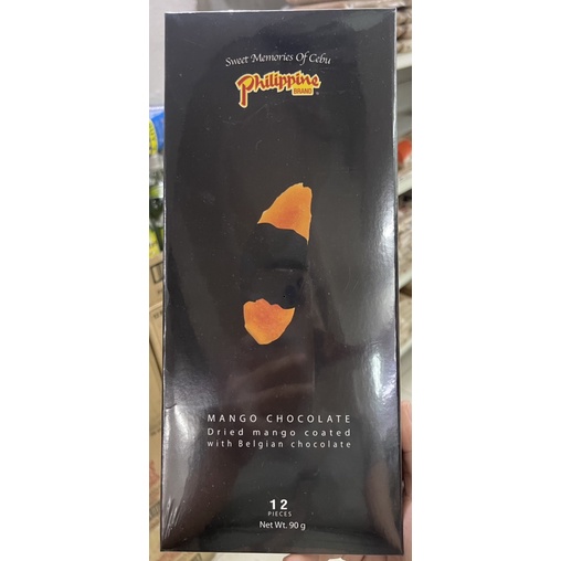 Philippine Brand Mango Chocolate In A Box 90 Grams Shopee Philippines