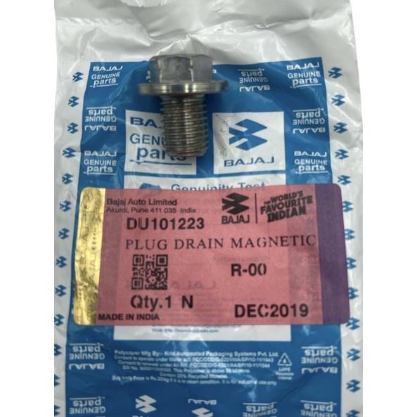 CT100 DRAIN PLUG MAGNETIC (GENUINE) | Shopee Philippines