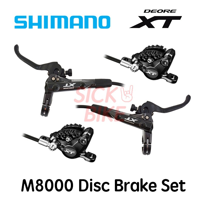 Shimano Deore XT M8000 MTB Hydraulic Disc Brake Set