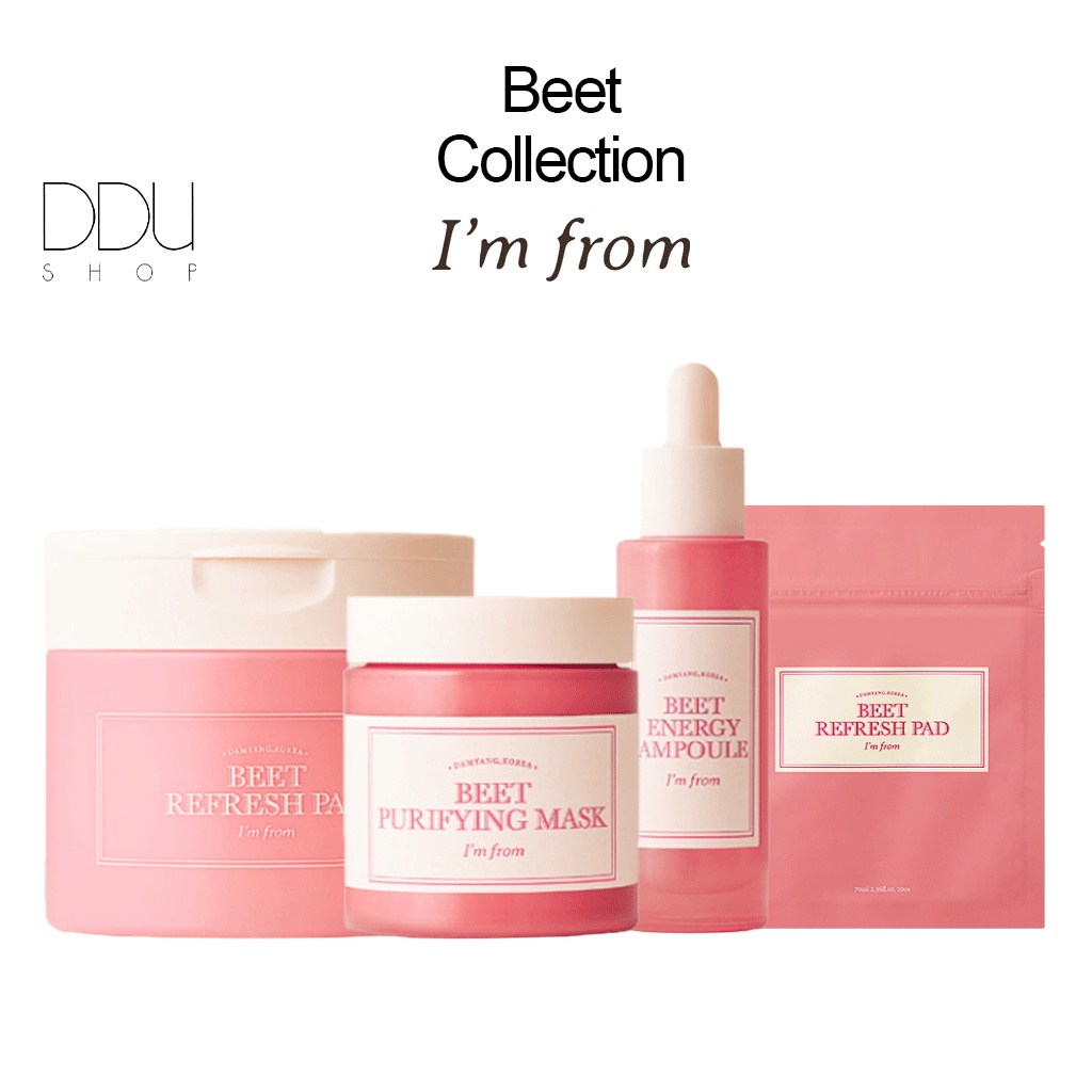 I'M FROM / Beet Line / Beet Purifying Mask ,Beet Refresh Pad ,Beet
