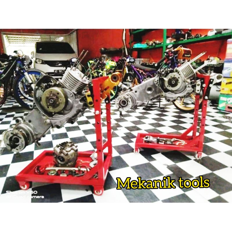 Universal motorcycle sale engine stand