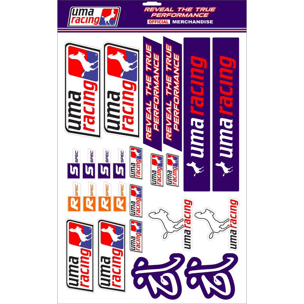 Sticker UMA RACING** | Shopee Philippines