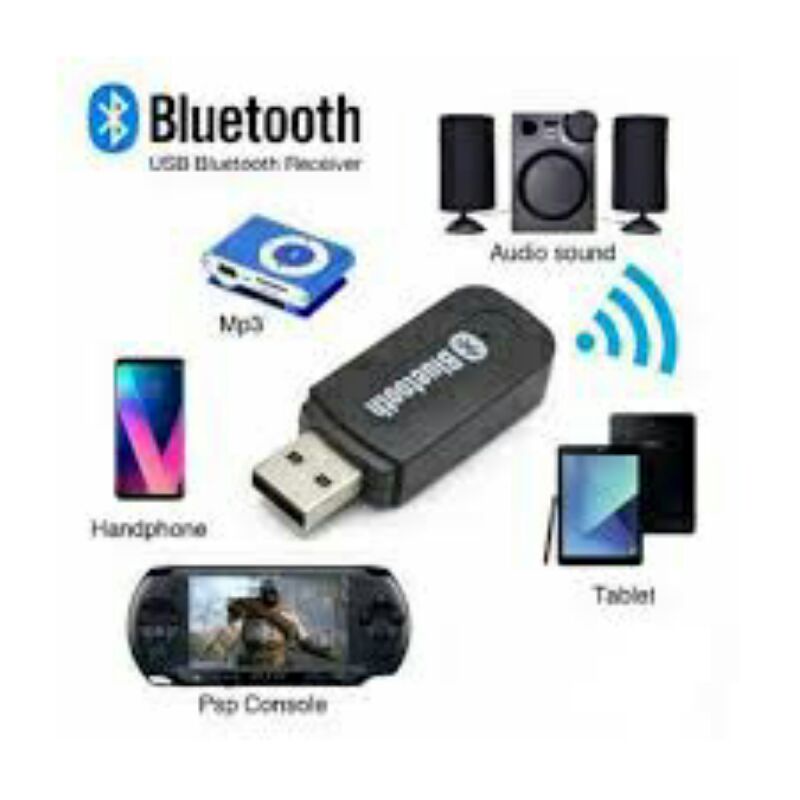 Bluetooth Usb receiver + cable au3,5mm | Shopee Philippines