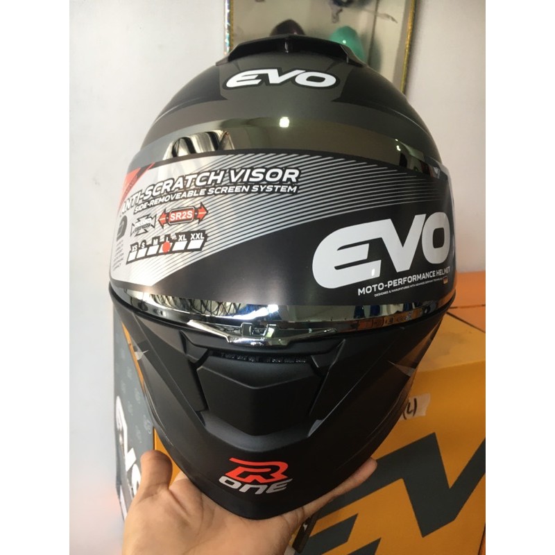 Gt Pro Renegade One Matte Black Evo Helmet (Dualvisor Fullface) Shopee Philippines