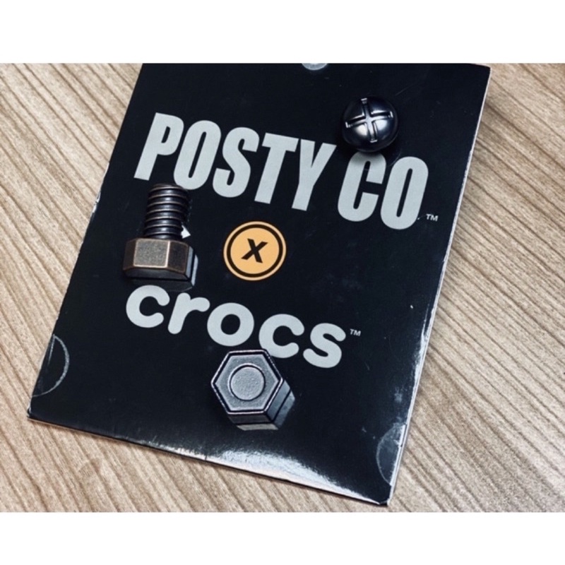 Post Malone Crocs X Posty Co. 3pcs metal jibbitz 1 set no box Shopee Philippines
