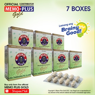 Memo Plus Gold 30s 7 Boxes