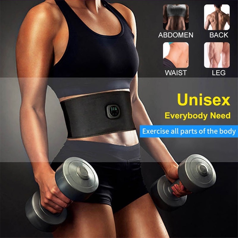 Hailicare Ems Muscle Trainer Gear Body Exercise Training Slimming ...