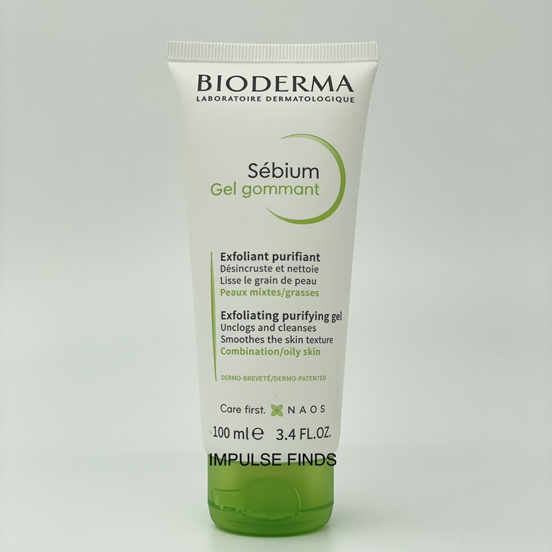 Bioderma Sebium Gel Gommant Exfoliating Purifying Gel 100ml Shopee