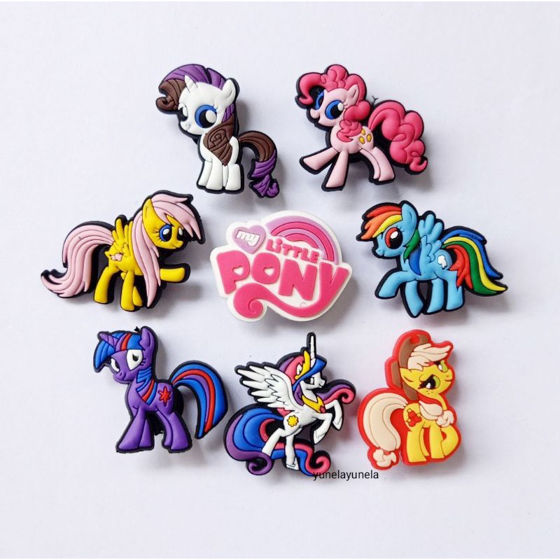 Shoe Charm Clogs Pins Accessory jibbitz My Little Pony MLP Shopee Philippines