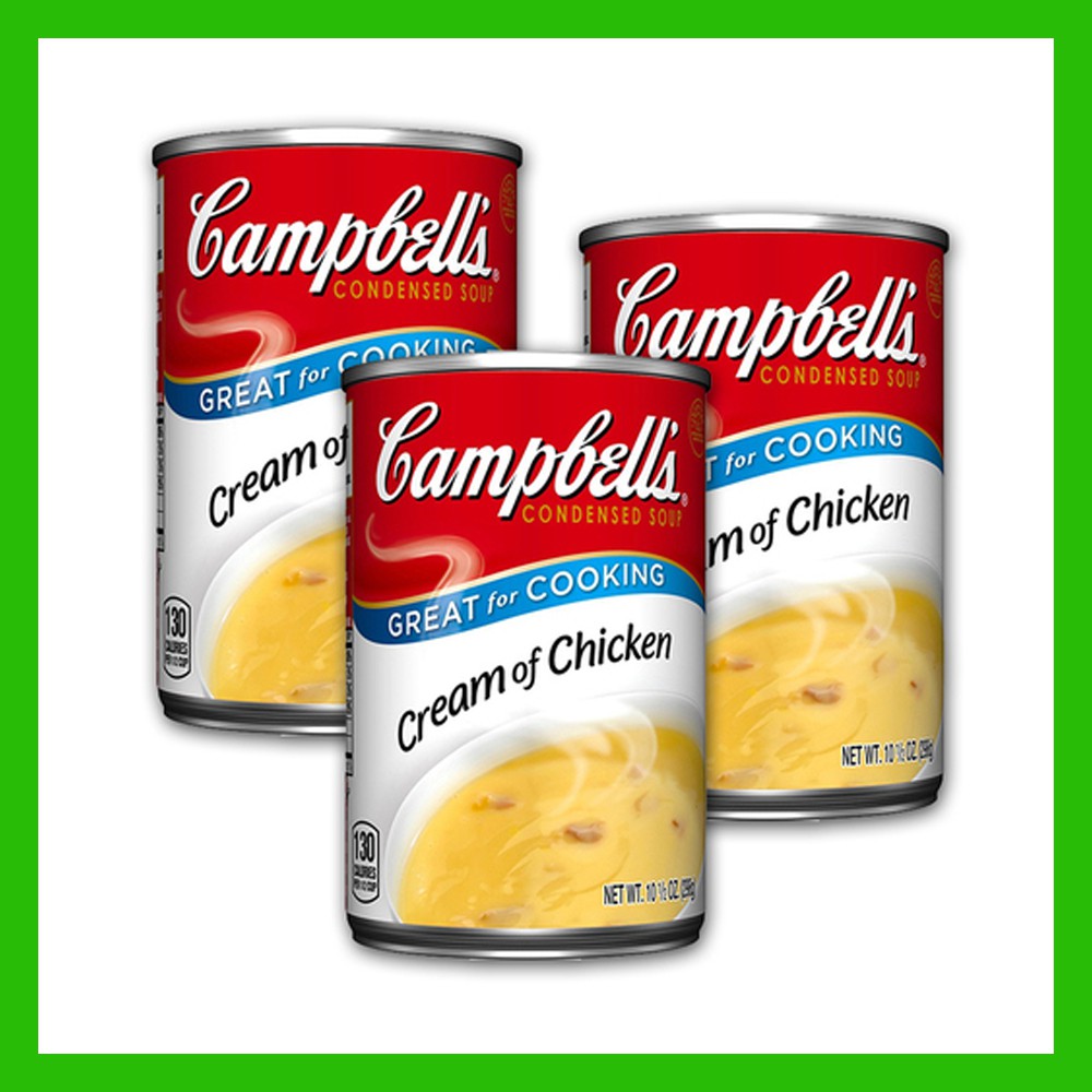 Campbells Condensed Soup Cream of Chicken 298g | Shopee Philippines