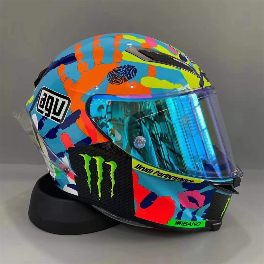 AGV Pista GP RR Palm Flower Graffiti Helmet PIista Motorcycle Full Face ...