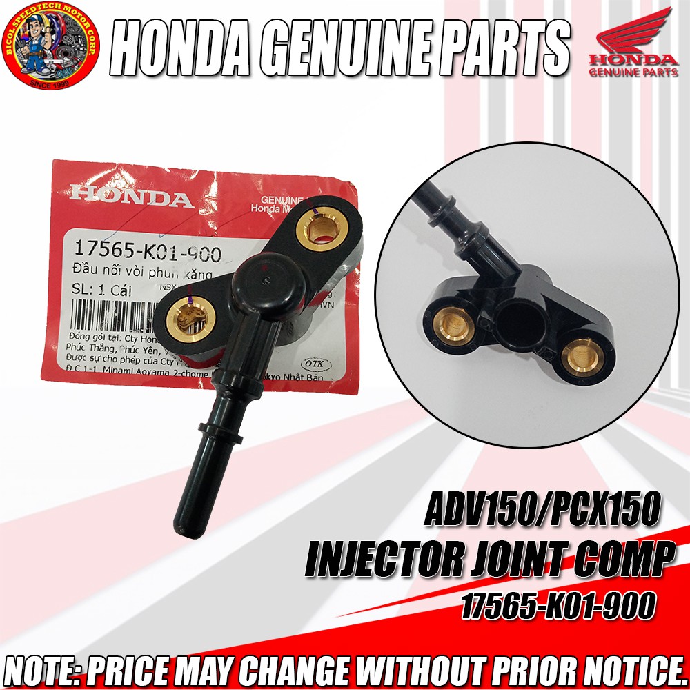 ADV150/PCX150 INJECTOR JOINT COMP (HPI) (Genuine: 17565-K01-900 ...