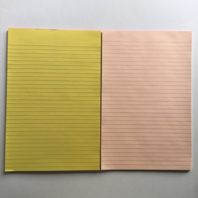 Fortune Yellow/Multi-Color Pad Paper
