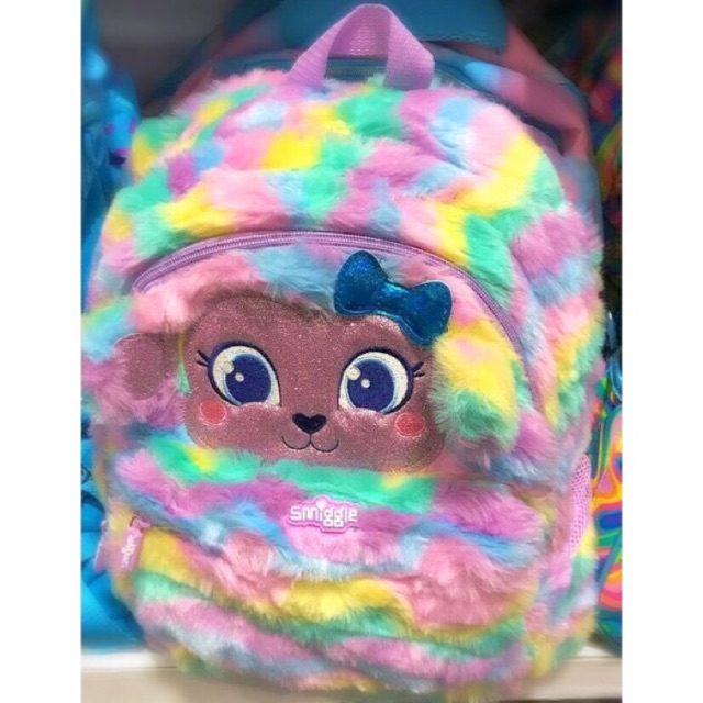 Smiggle best sale furry backpack