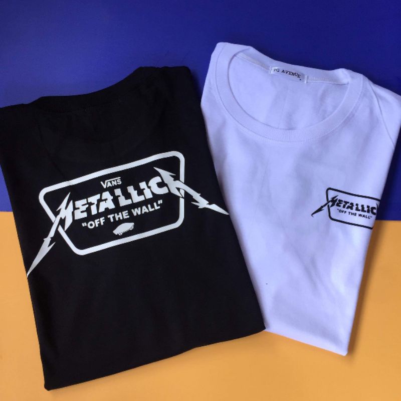 T shirt cheap vans metallica