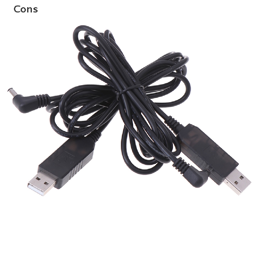 [Cons] USB 5v to 9v 12v step up cable 2.1x5.5mm jack connector ...