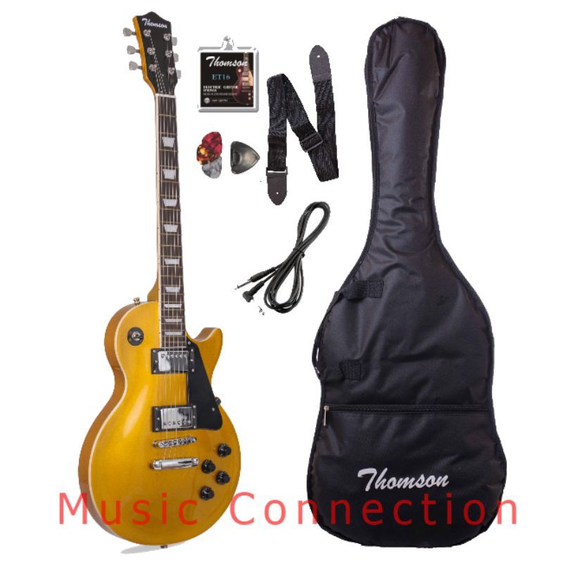 THOMSON LES PAUL SET NECK and BOLT ON ELECTRIC GUITAR with free padded bag set strings and more Shopee Philippines