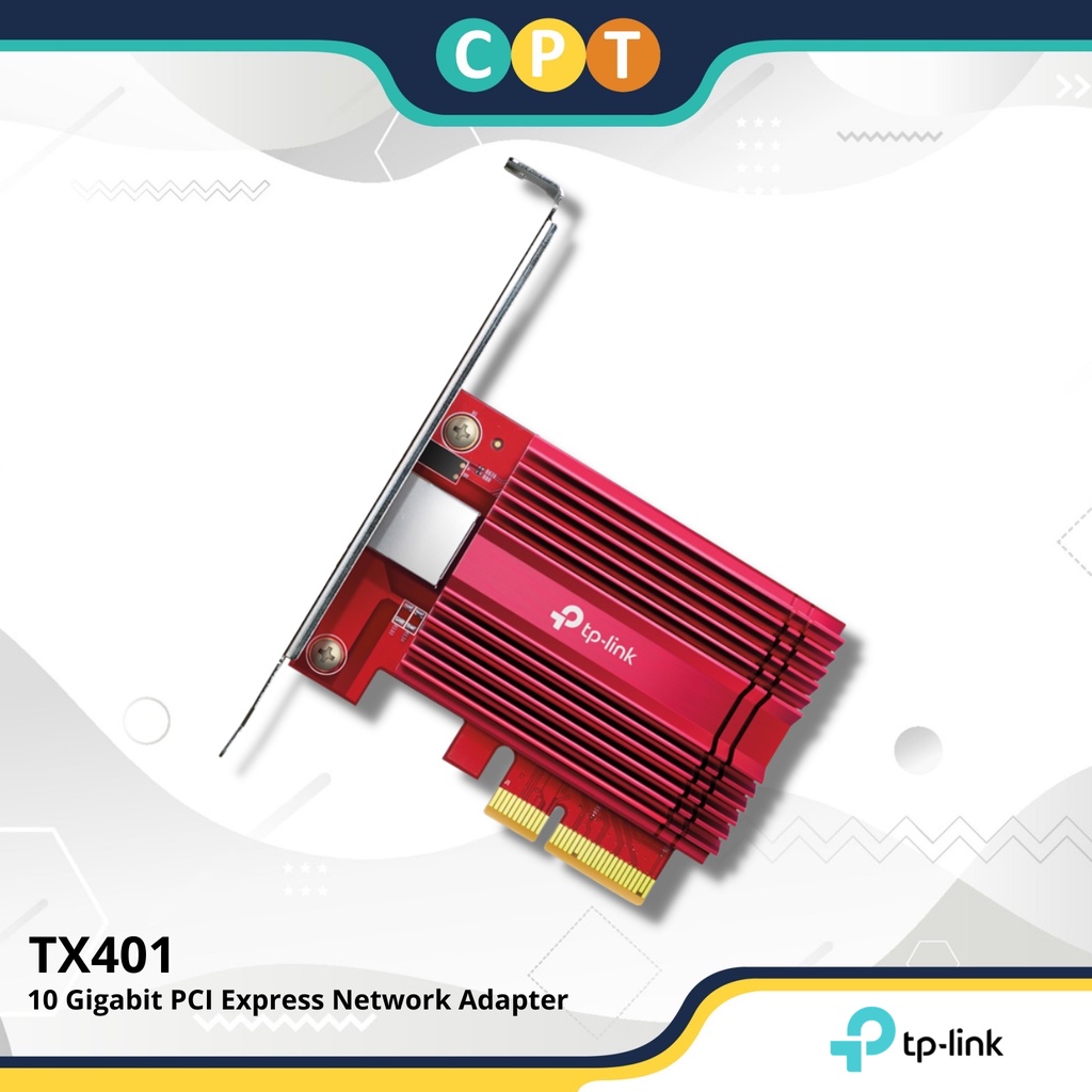 TP-Link TX401 10 Gigabit PCI Express Network Adapter | Shopee Philippines