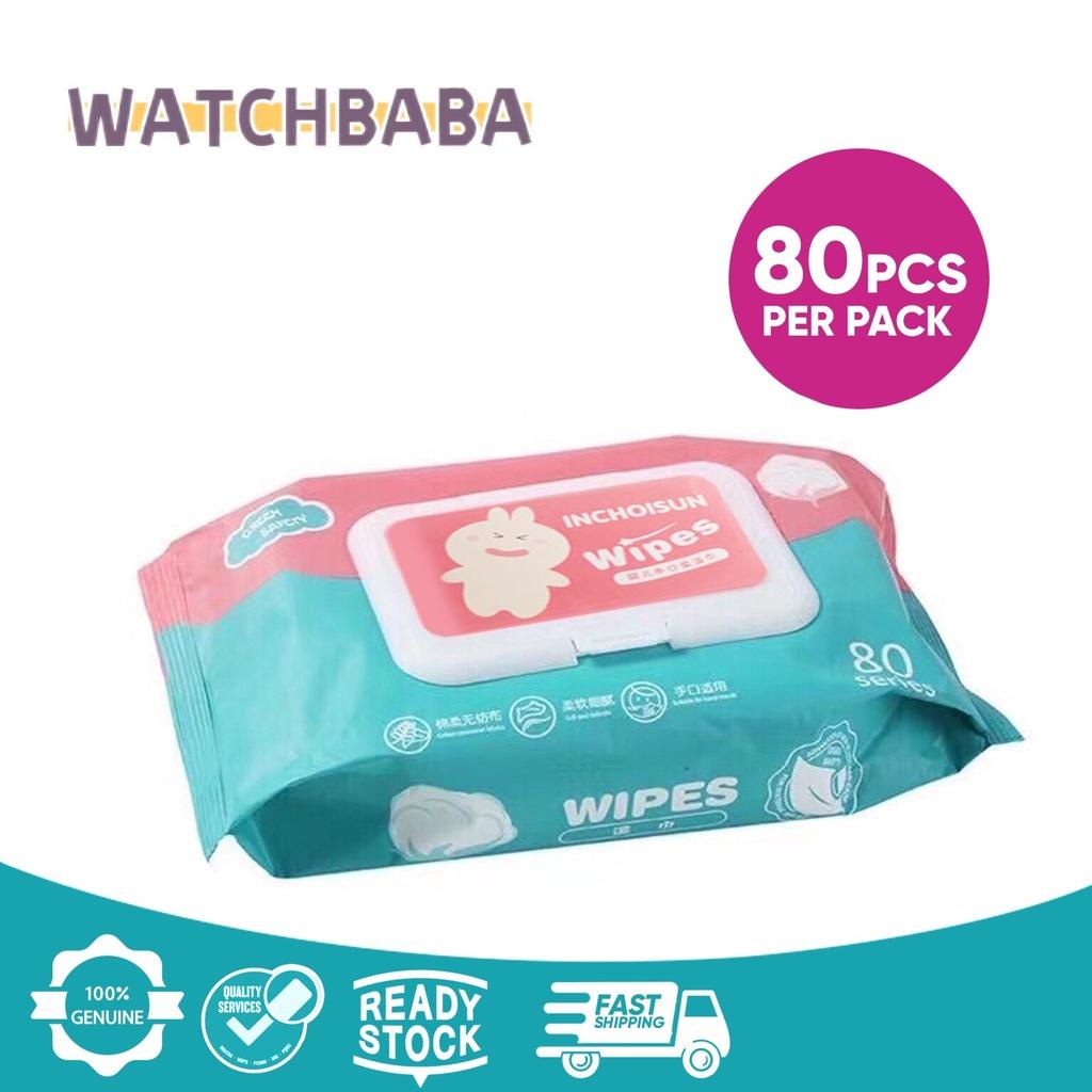 BABY WIPES 80pcs per pack(Non-Alcohol-wetwipes) | Shopee Philippines