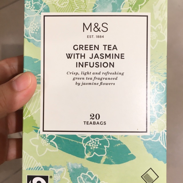M&S Green Tea with Jasmine Infusion Shopee Philippines