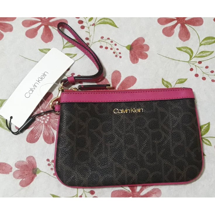 Calvin Klein Wristlet Pouch with price tag 58 Shopee Philippines