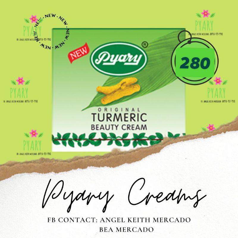 PYARY TURMERIC CREAM Shopee Philippines