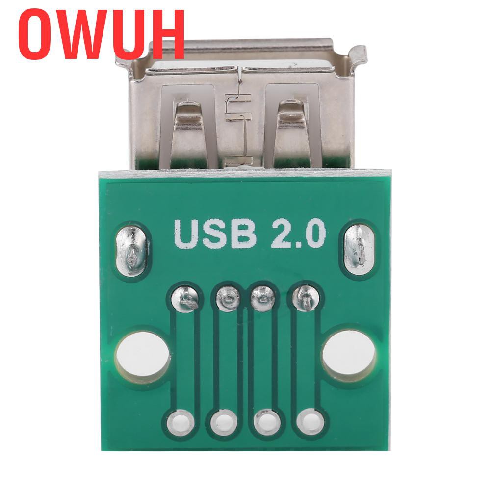 USB Type A To DIP Adapter Board, 10Pcs Male Plug 4 Pin