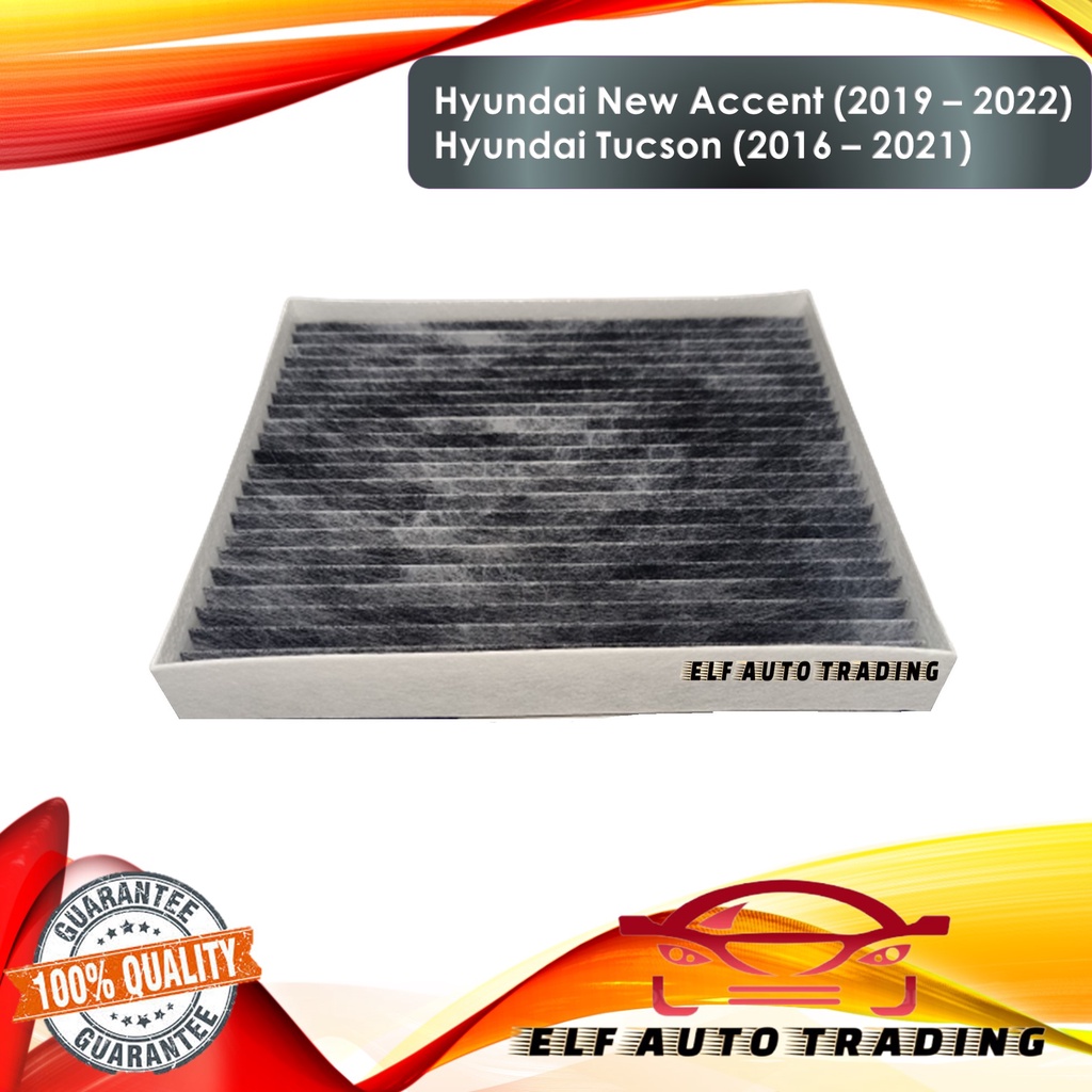Charcoal Cabin Filter for Hyundai New Accent (2019 - 2022), Hyundai ...