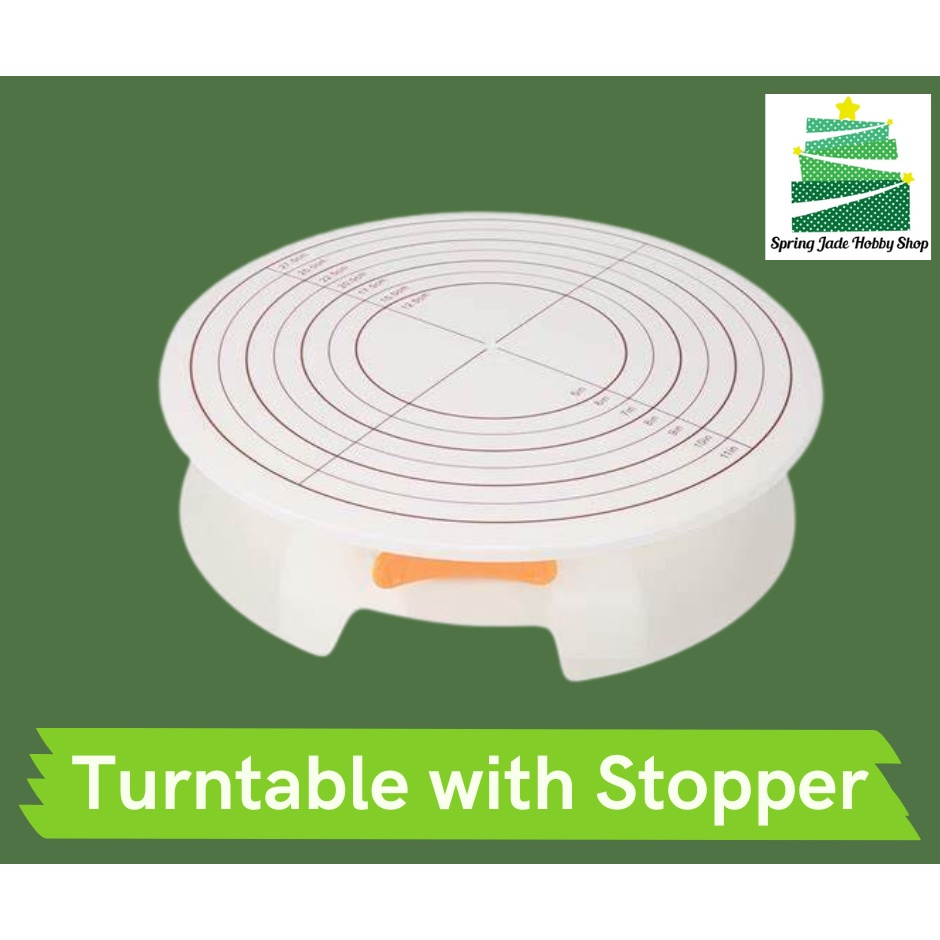 Spring Jade Cake Turntable with stopper | Shopee Philippines