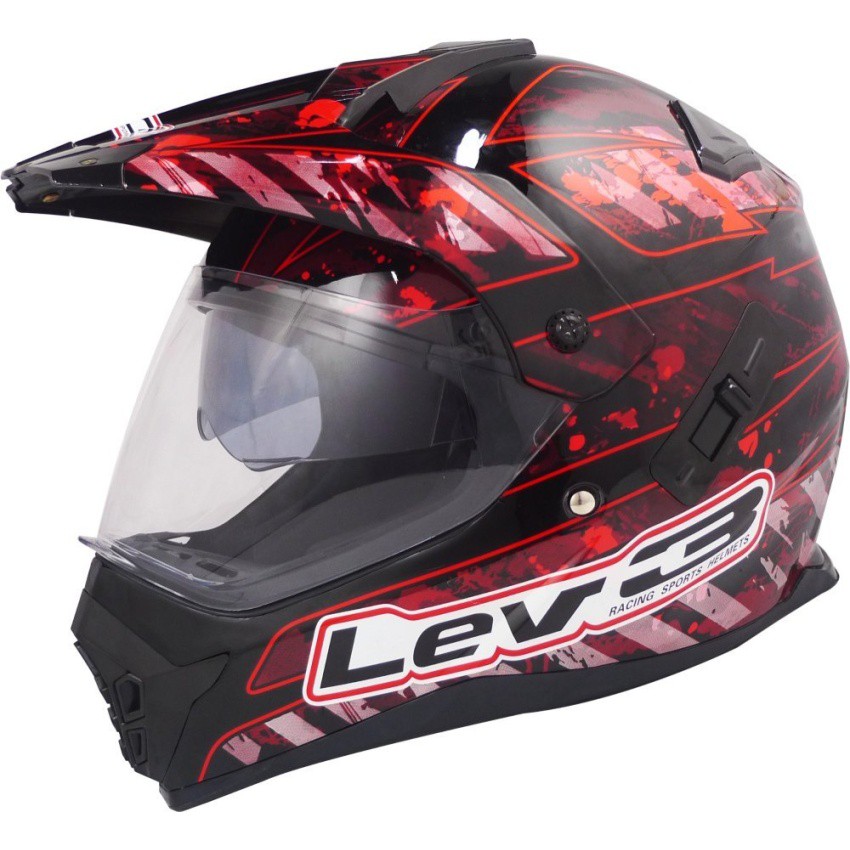 Lev3 sales motard helmet