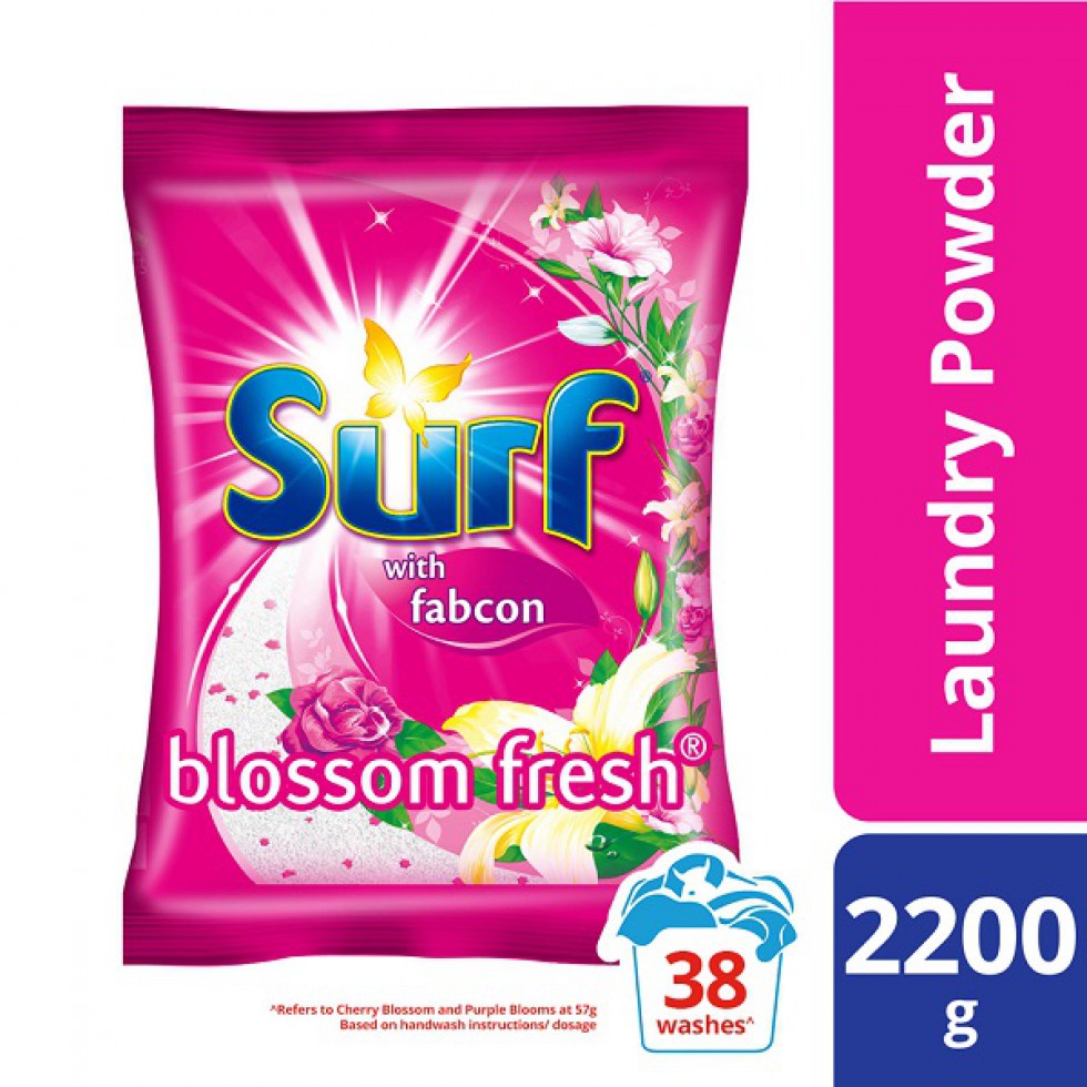 Surf powder laundry clearance detergent