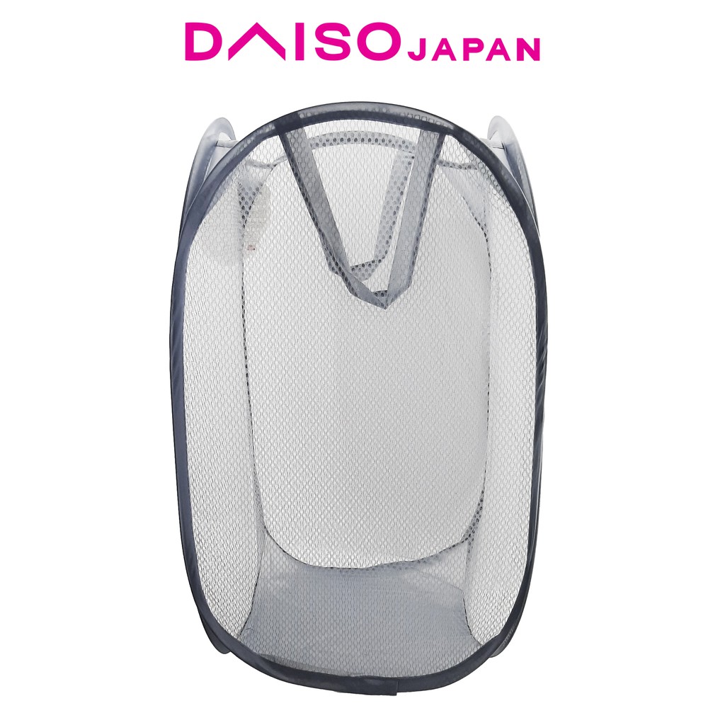 Daiso Gray PopUp Laundry Hamper Shopee Philippines