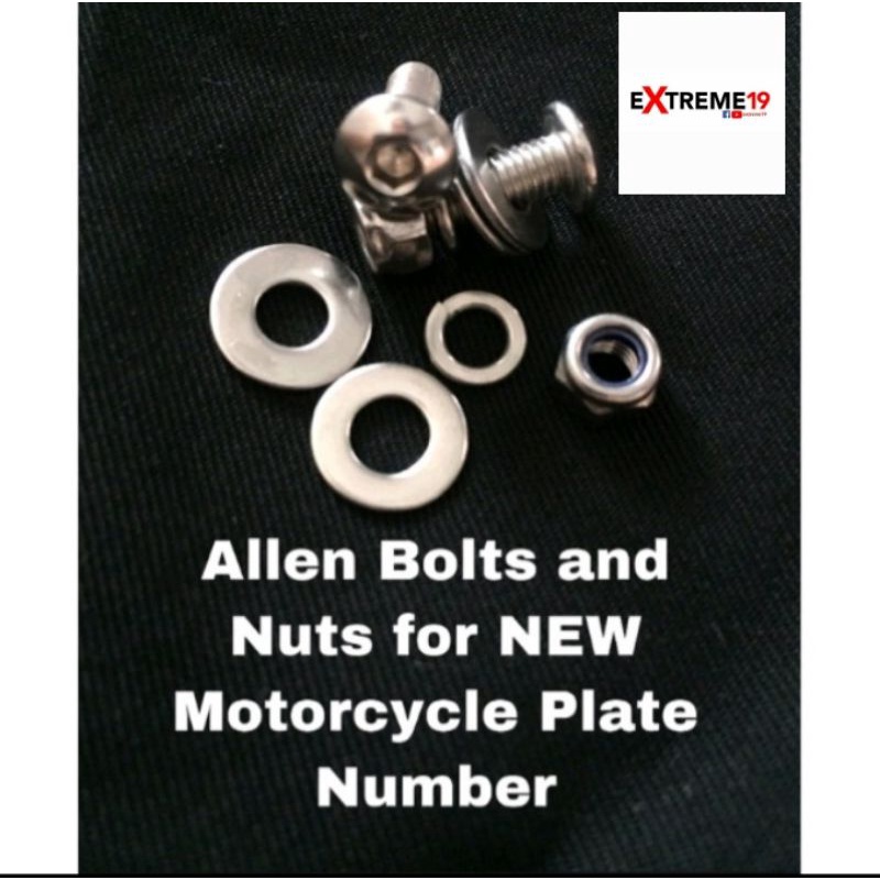 Motorcycle stainless steel nuts deals and bolts