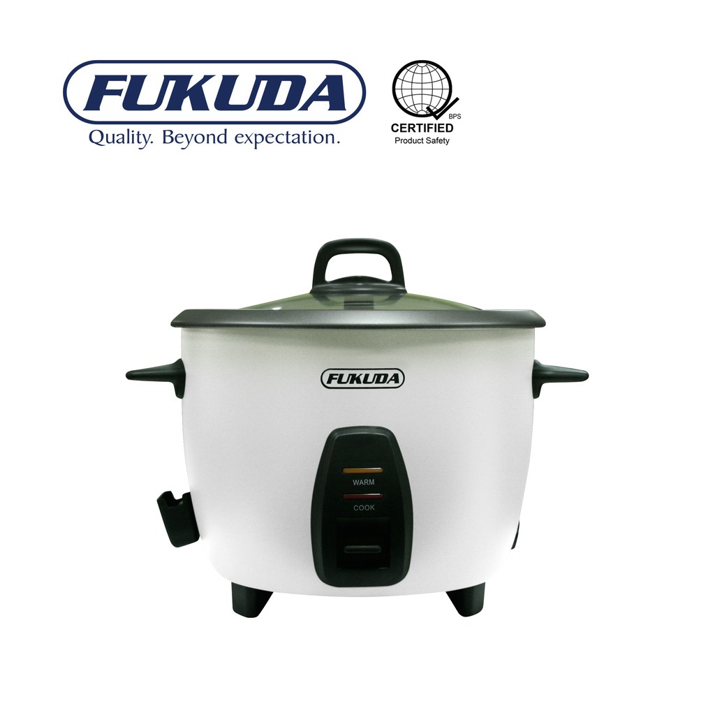 Fukuda Heavy Duty Rice Cooker 10 Cup 1.8 L FRC818MWHT Shopee Philippines