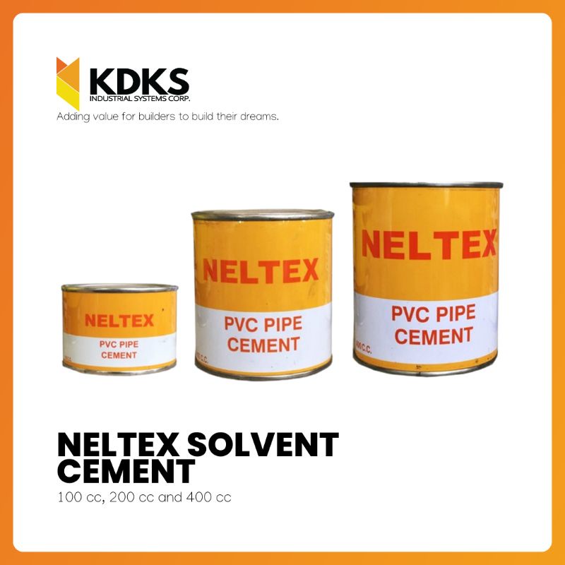 Neltex PVC Cement Solvent 100cc 200cc 400cc Shopee Philippines
