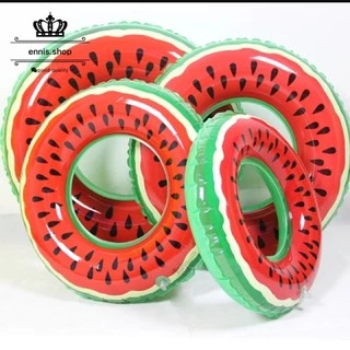 BIG Watermelon Pizza Pineapple Popsicle swimming inflatable