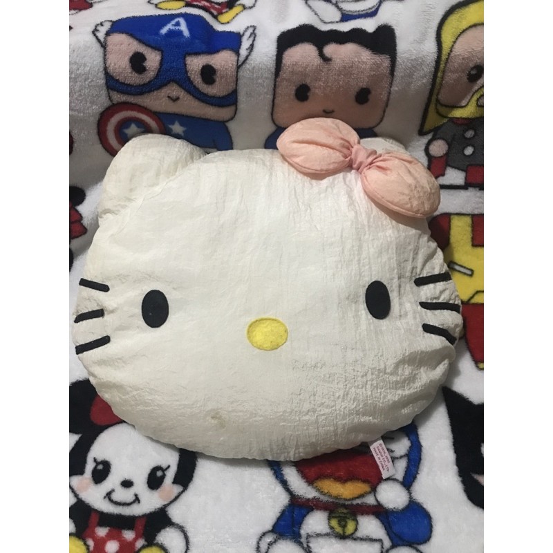 Hello kitty head outlet pillow