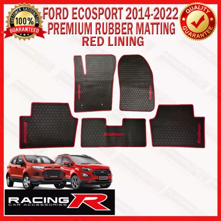 Ford Ecosport 2014 to 2022 (1st and 2nd Gen) Premium Rubber Matting