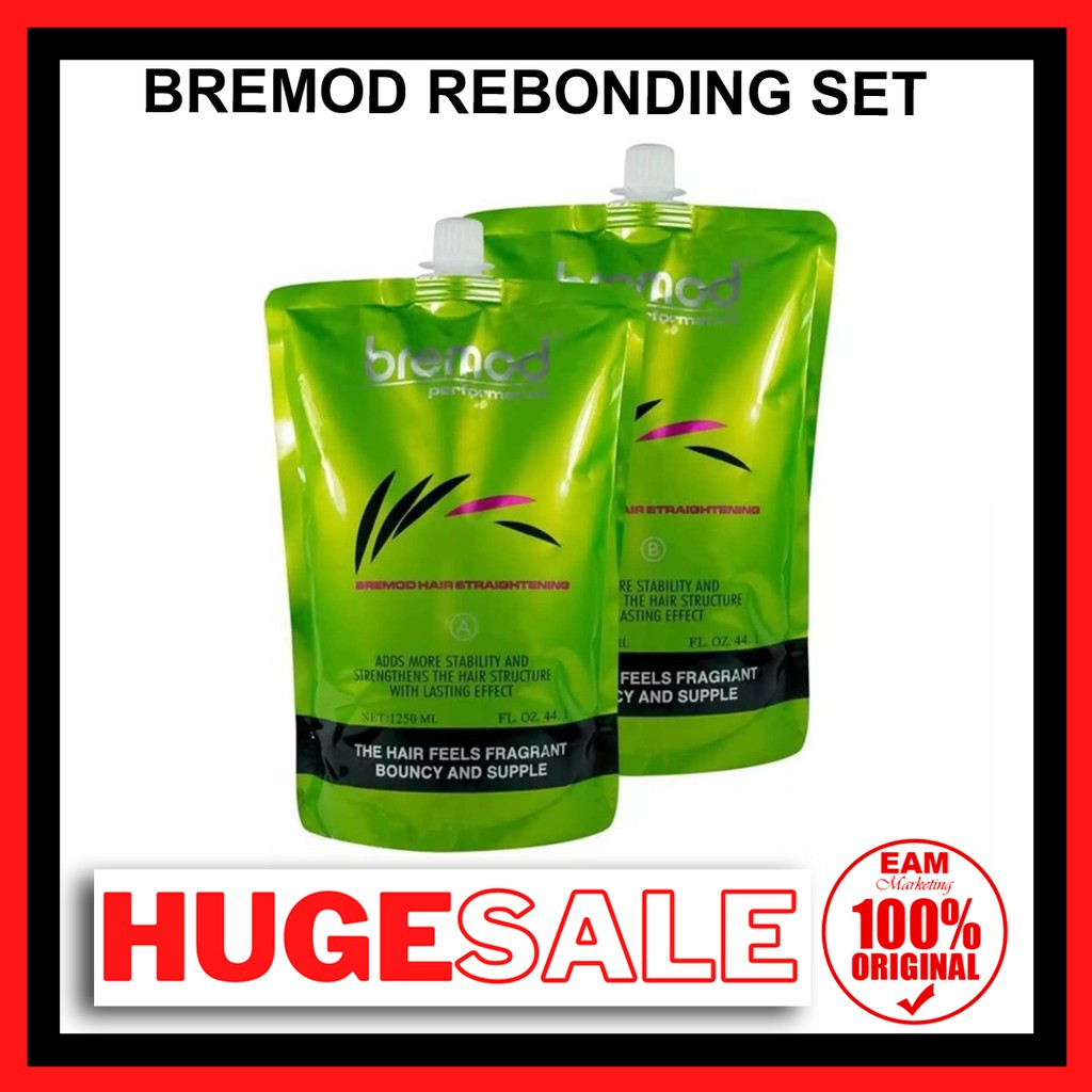 Bremod Performance 2in1 Rebonding Orginal Hair Straightening Treatment