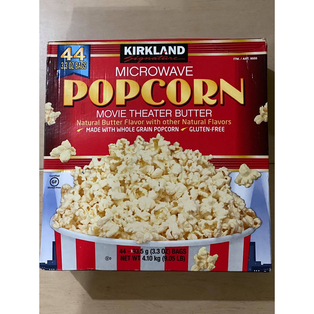 Kirkland Signature microwave popcorn (93.5g) Shopee Philippines