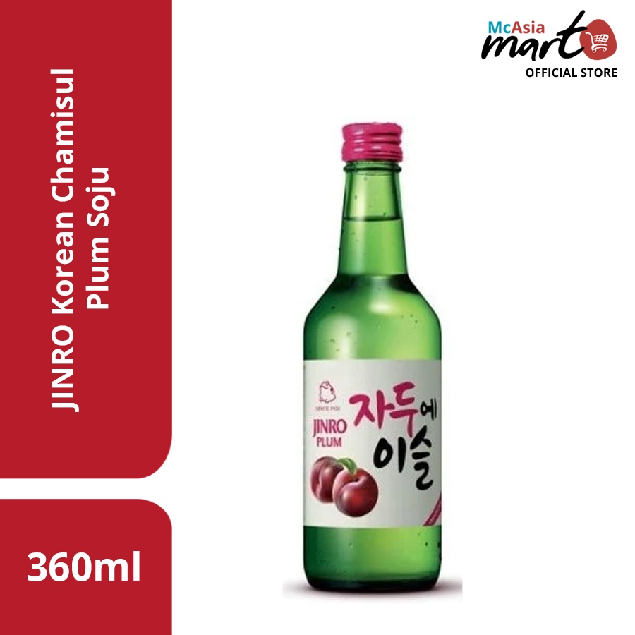 Jinro Chamisul Plum Soju 360ml Shopee Philippines